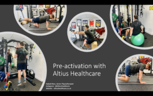Pre-activation with Altius Healthcare